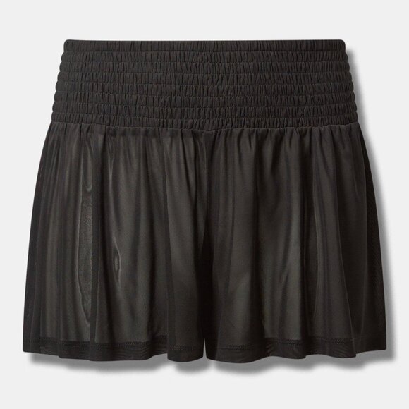 ❤️NWT VINTAGE TORRID MESH SWIM COVER - FLOWY SHORTS - PLUS SIZE - Picture 9 of 13